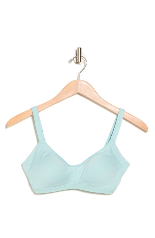 Warner's Easy Does It No Bulge Bralette Rm3911a In Canal Blue