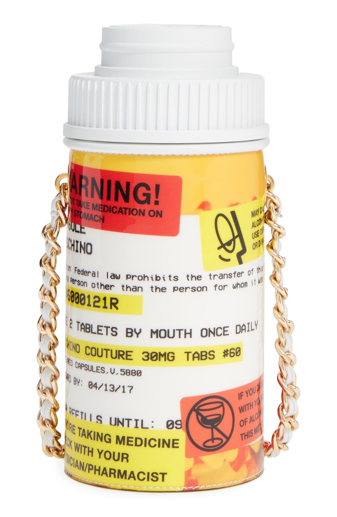 Moschino Pill Bottle Shoulder Bag 