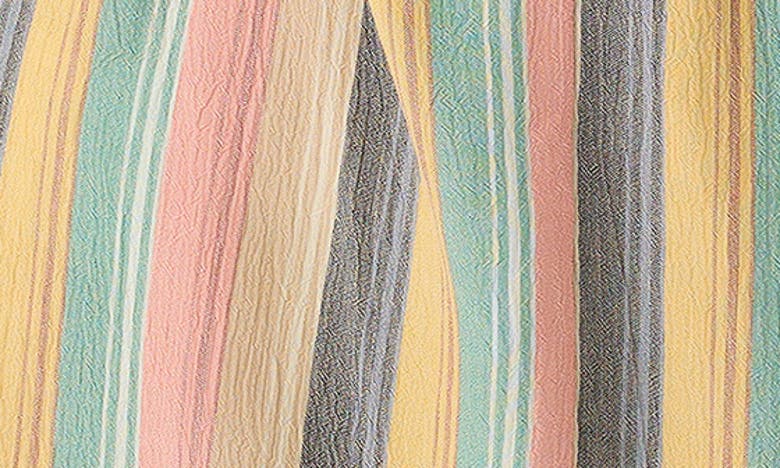 Shop O'neill Kids' Tobia Stripe Twist Front Sundress In Multi Colored