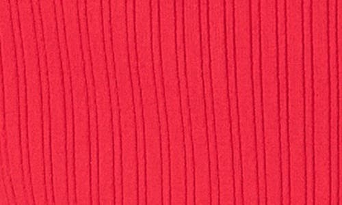 Endless Rose Rib Maxi Skirt In Red