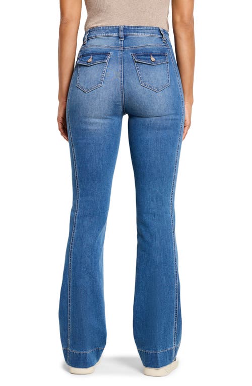 NIC + ZOE NIC+ZOE SIDE PANEL HIGH WAIST BOOTCUT ANKLE JEANS