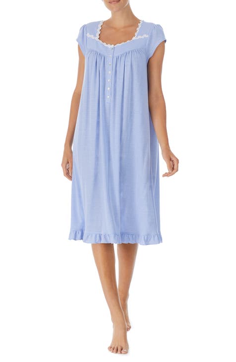 Waltz Cap Sleeve Knit Nightgown