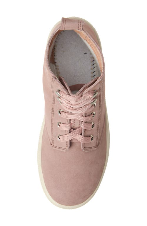 Naot Canoe Lug Boot In Mauve Nubuck