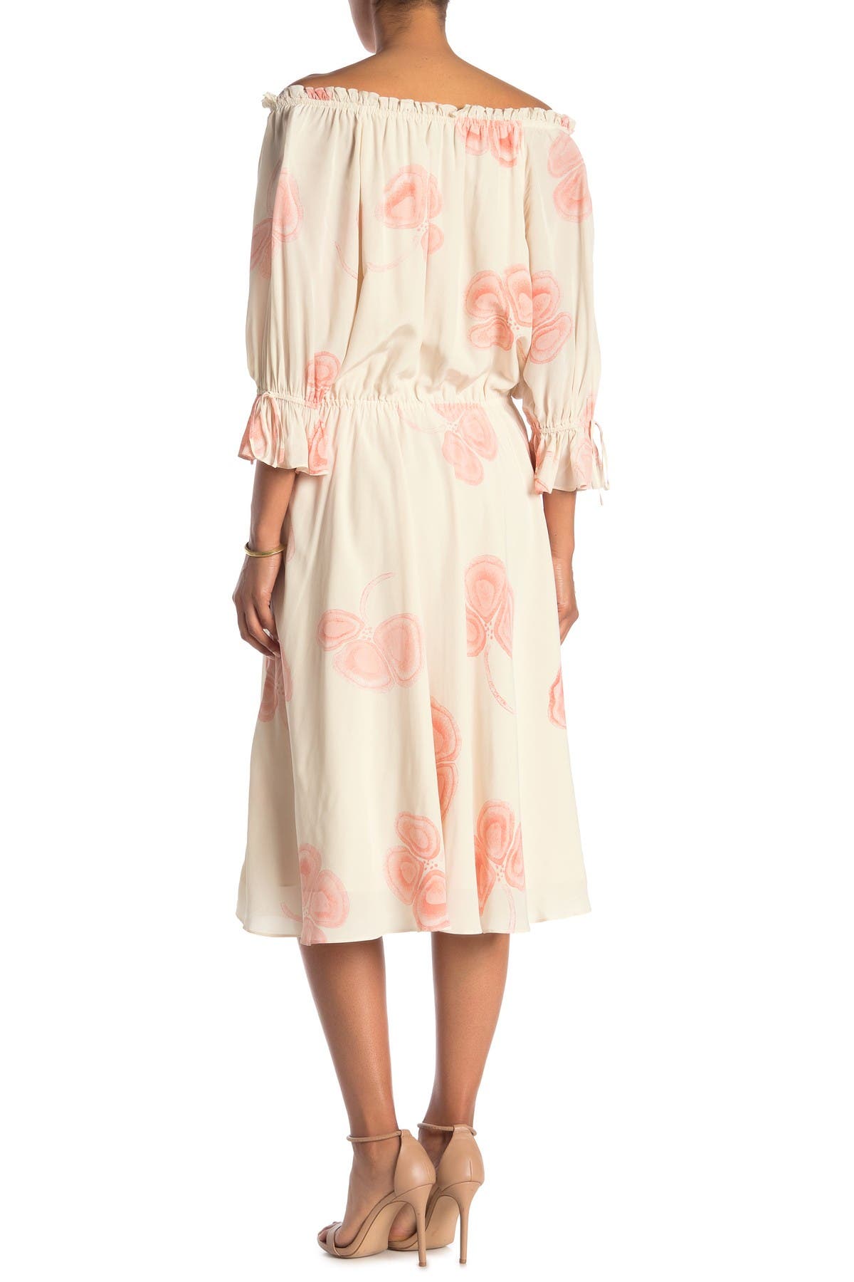 reiss cheyenne bow back dress