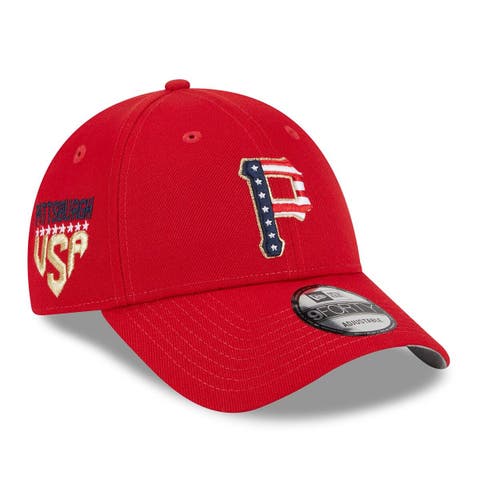 Mississippi Braves 2023 New Era Fourth of July 4th 39THIRTY Cap