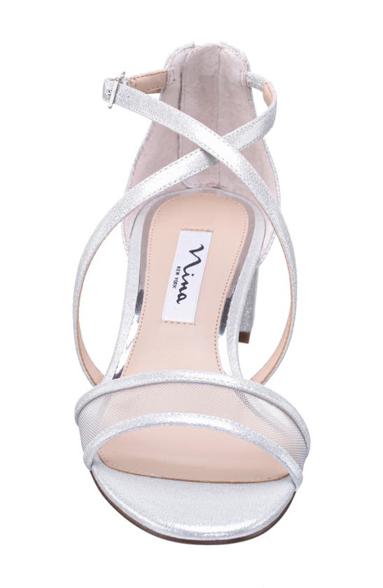 Shop Nina Ginette Sandal In True Silver