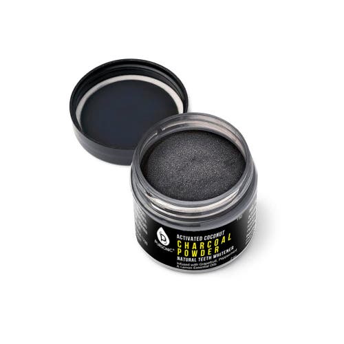 Pursonic Activated Coconut Charcoal Powder Natural Teeth Whitener In Multicolor