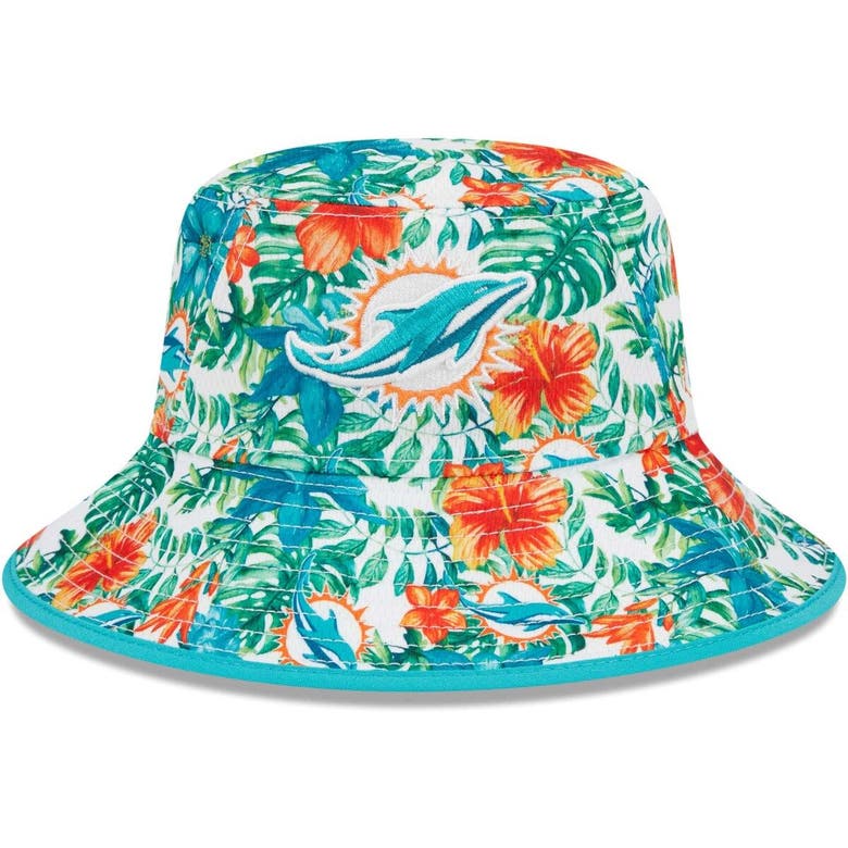 Miami dolphins bucket hat with string online