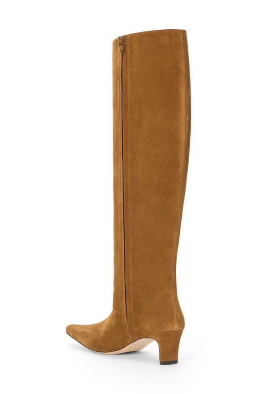 Staud Wally Knee High Boot In Tan