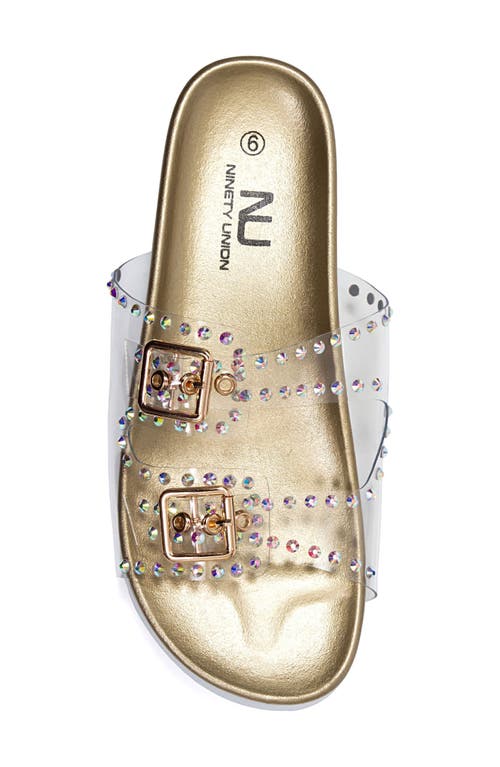Ninety Union Havan Buckle Sandal In Gold