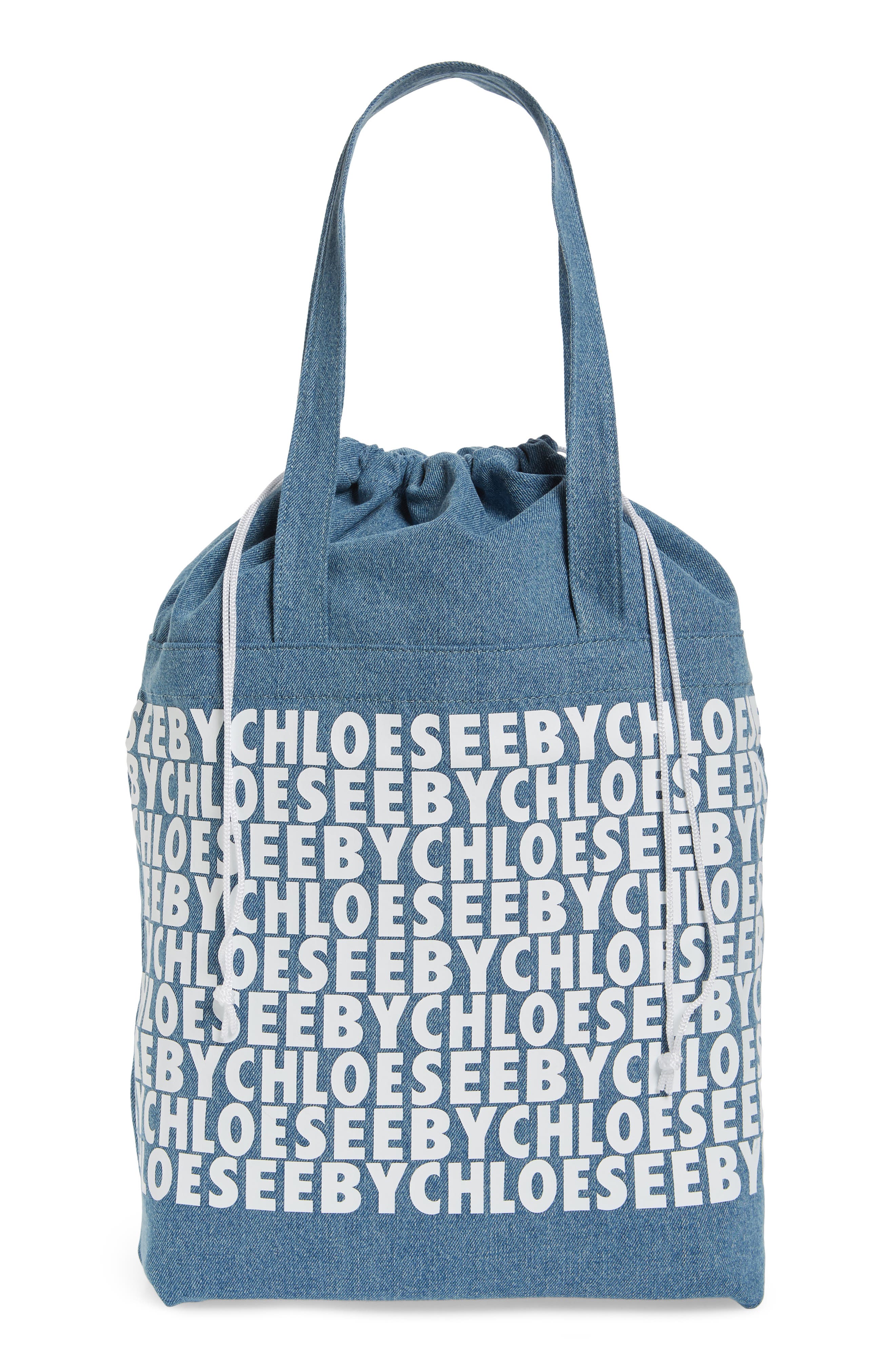 see by chloe canvas bag