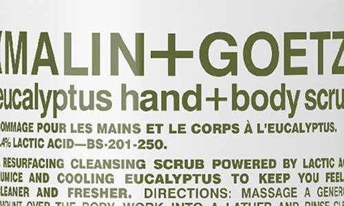 Shop Malin + Goetz Malin+goetz Eucalyptus Hand + Body Scrub In No Color