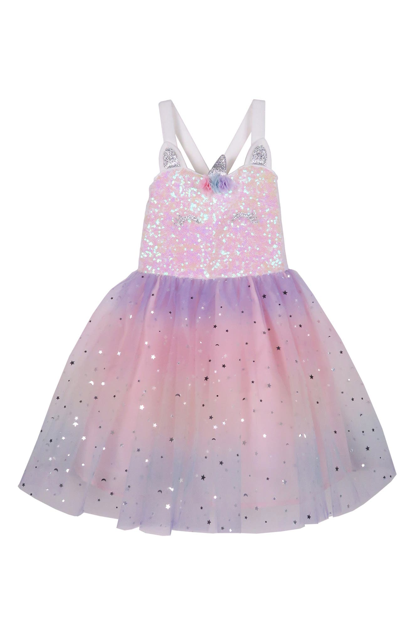 unicorn glitter dress