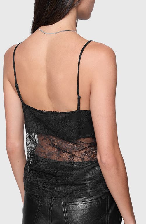 REBECCA MINKOFF REBECCA MINKOFF ROCCO SHEER LACE CAMISOLE 