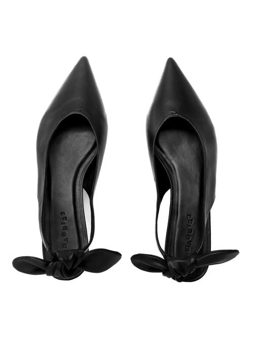 Shop Maguire Ondina Slingback Flat In Black