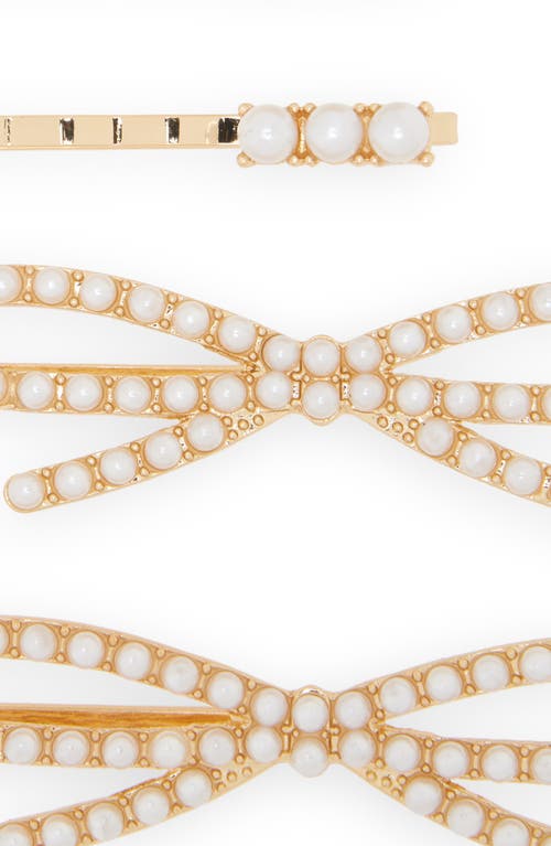 Bp. Set Of 6 Fancy Bobby Pins In Ivory