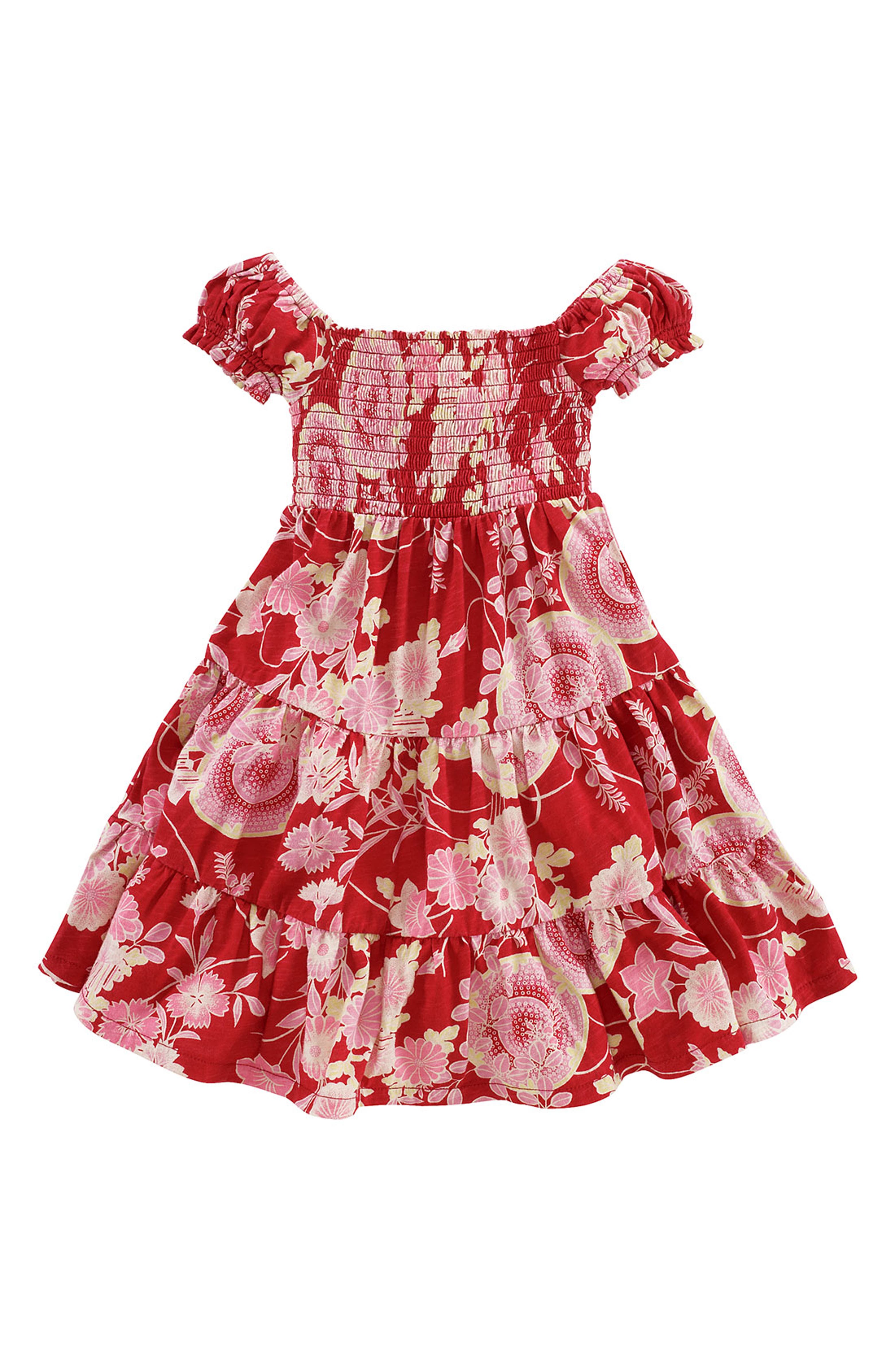 Ralph Lauren Smocked Dress (Toddler) | Nordstrom