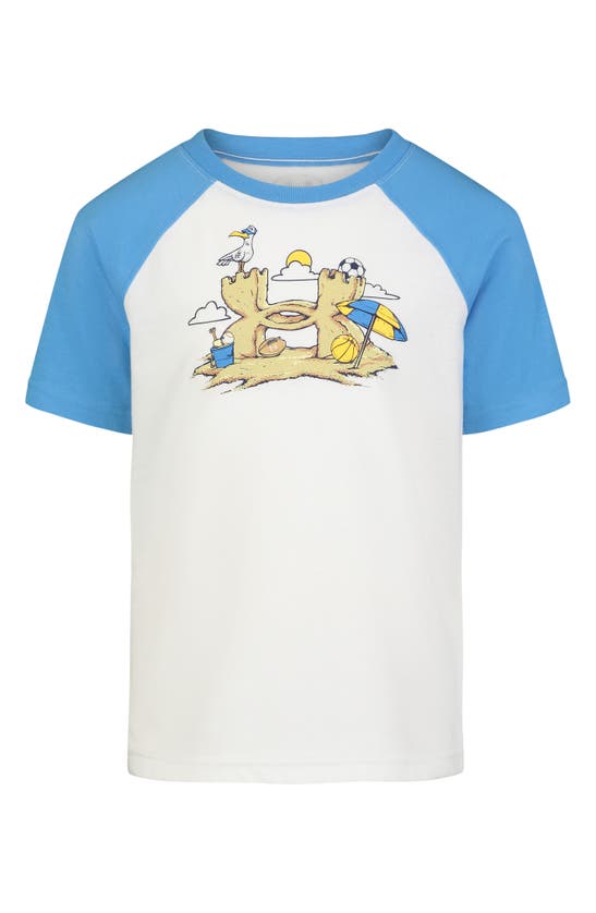 Shop Under Armour Kids' Sand Castle Performance Graphic T-shirt In White