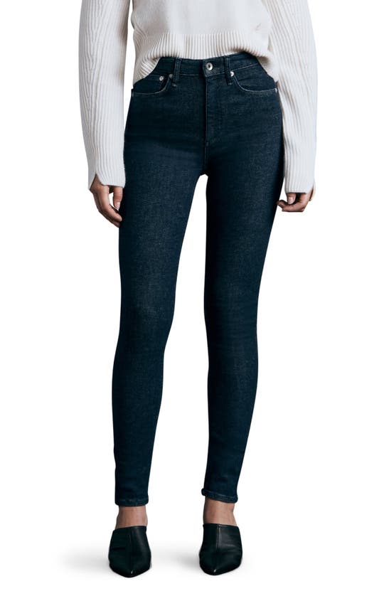 Rag & Bone Nina High Waist Skinny Jeans In Brtrinse