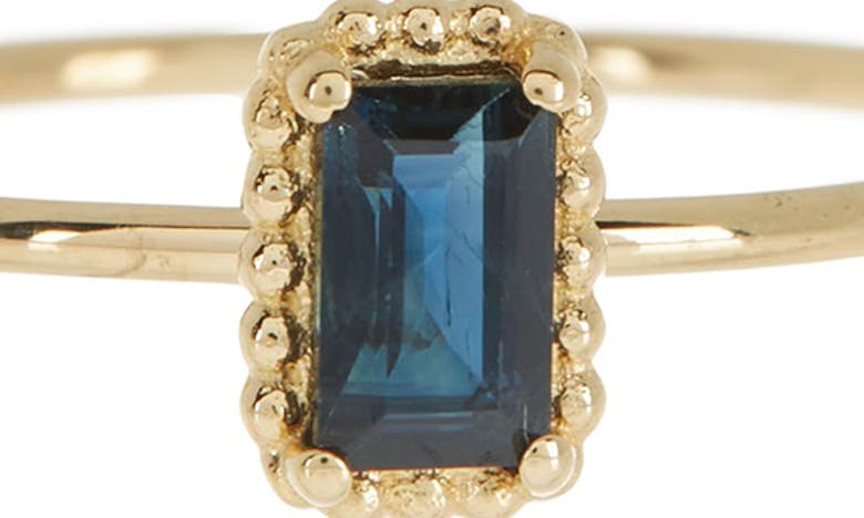 Bony Levy El Mar Sapphire Stacking Ring In 18k Yellow Gold - Sapphire