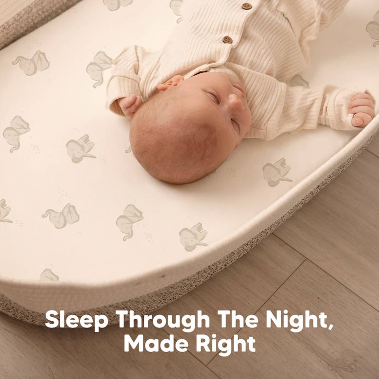 Keababies 2-pack Isla Fitted Bassinet Sheets In Elly
