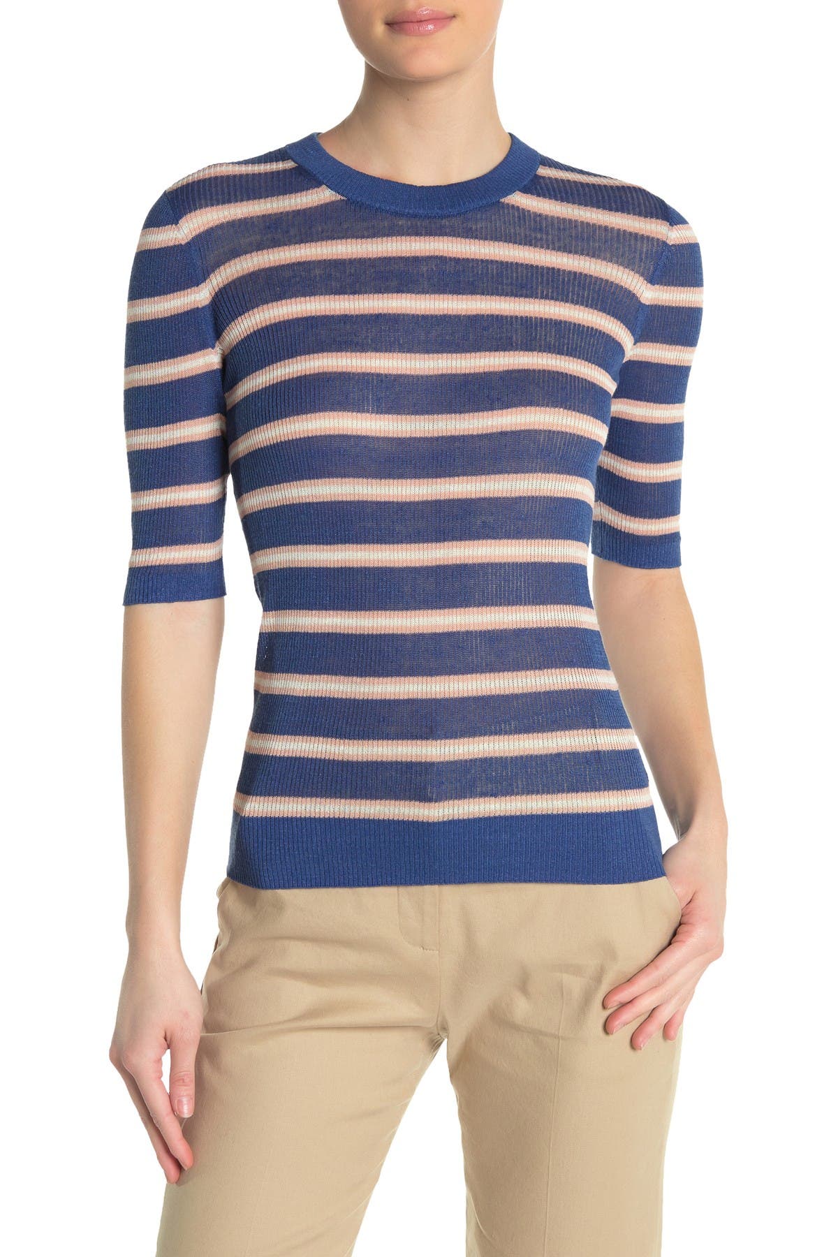 veronica beard striped sweater