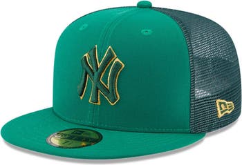 Men's New Era Gray/Teal New York Yankees 59FIFTY Fitted Hat in 2023
