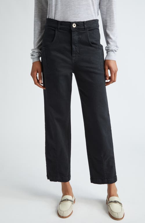 Shop Eleventy Straight Leg Jeans In Carbon