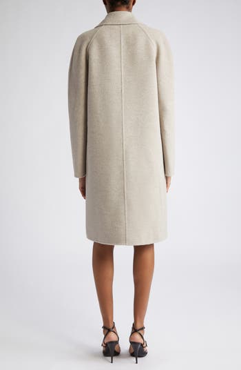 Michael Kors Collection Women's Balmacaan Wool Blend Coat | Nordstrom