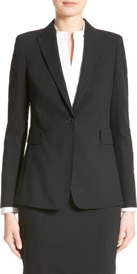 AKRIS PUNTO Women's Suit Cotton in Black Size: FR 42