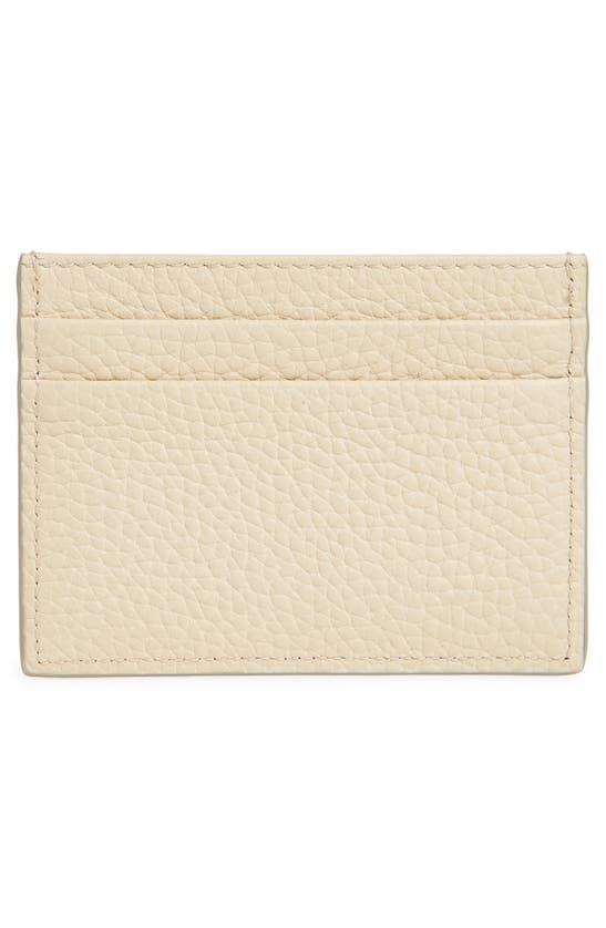 Dolce & Gabbana Dg Puffy Logo Leather Card Case In Sabbia 3