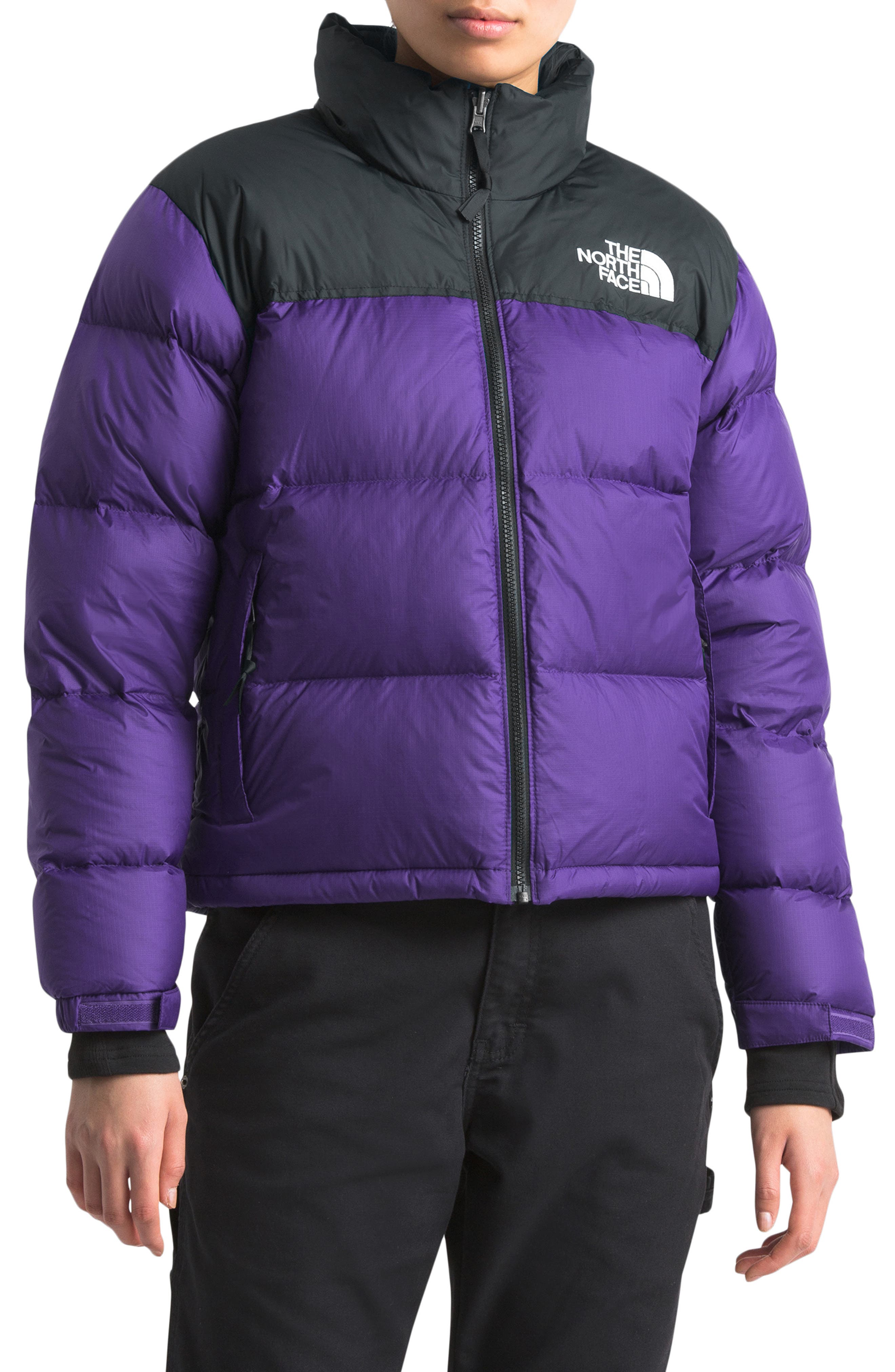 hero purple north face