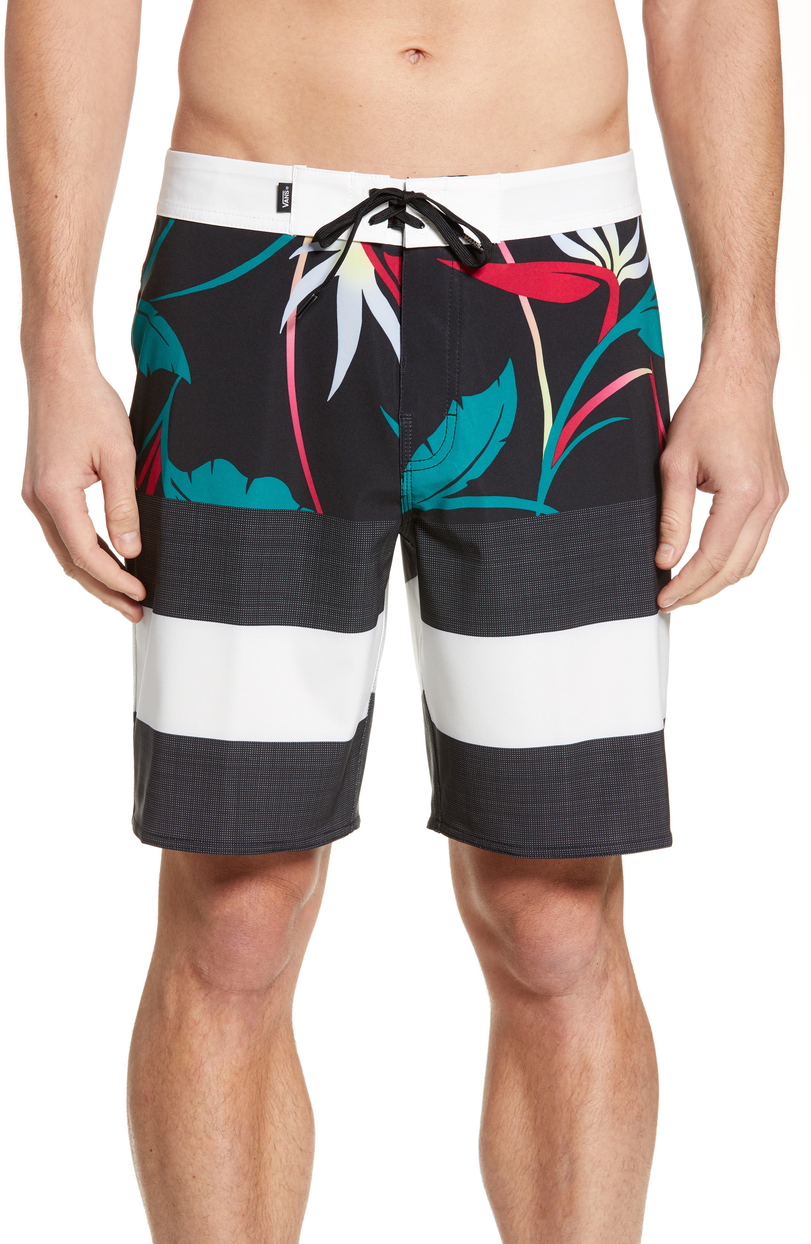 Vans Era Board Shorts, Black