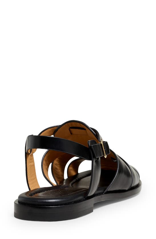 Shop Madewell Adonia Fisherman Sandal In True Black