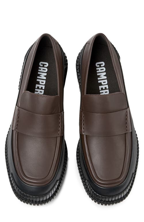 Shop Camper Pix Loafer In Black And Brown