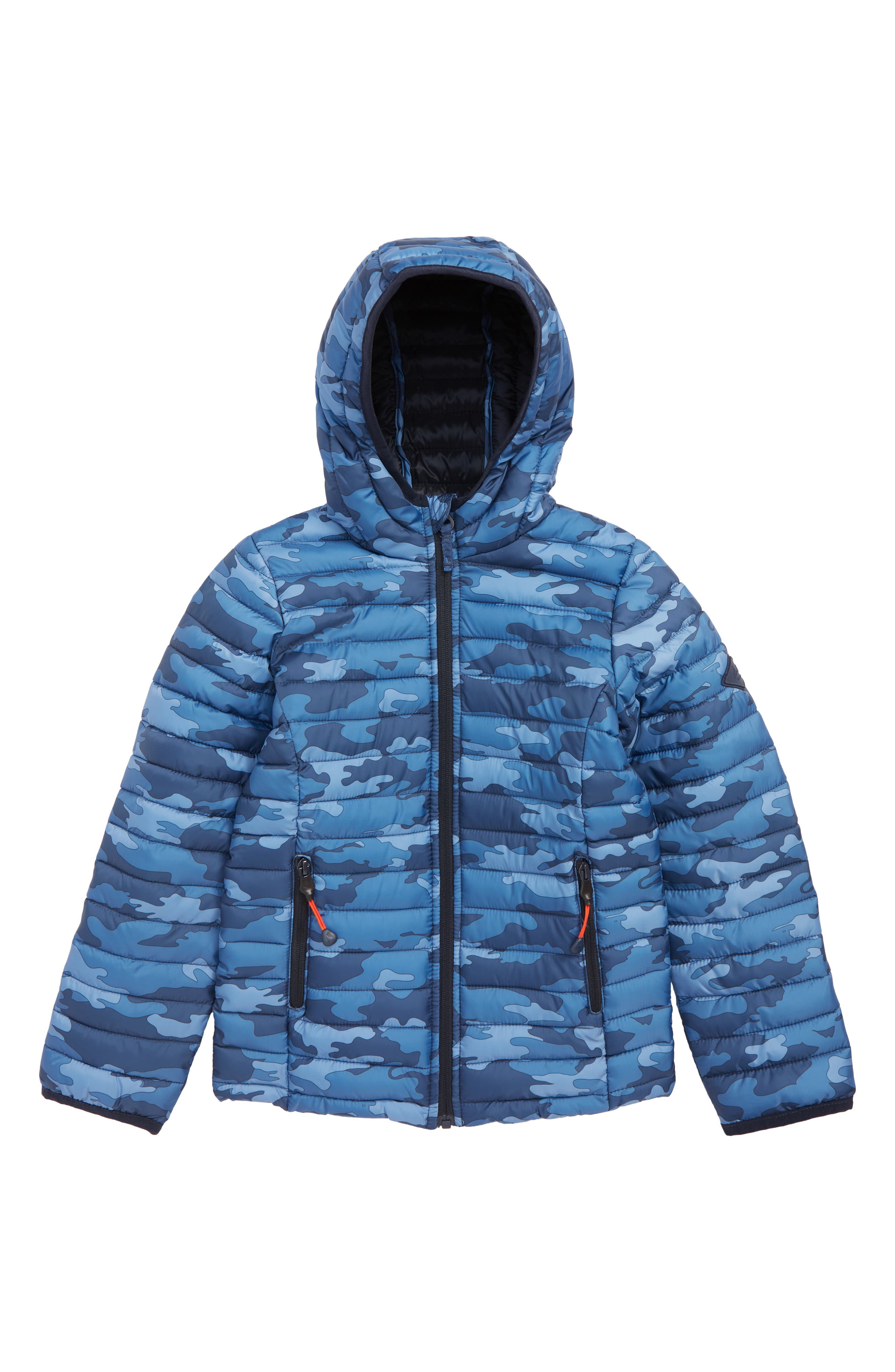 UPC 020324000050 - Boy's Joules Cairn Camo Water Resistant Puffer ...