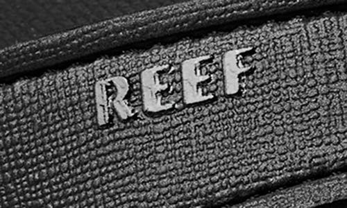 Shop Reef Cushion Bondi Flip Flop In Black/black