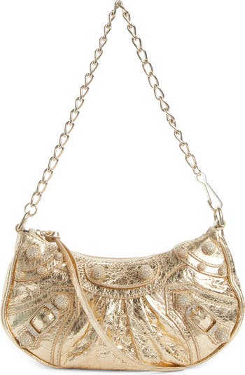 Women's Le Cagole Mini Bag With Chain in Off White