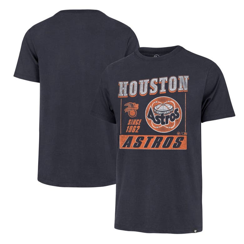 47 ' Navy Houston Astros Outlast Franklin T-shirt In Blue