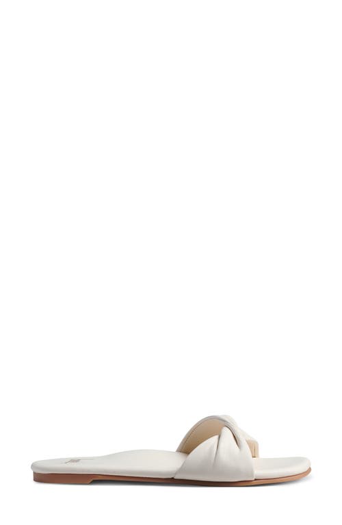Beek Whipbird Slide Sandal In Eggshell