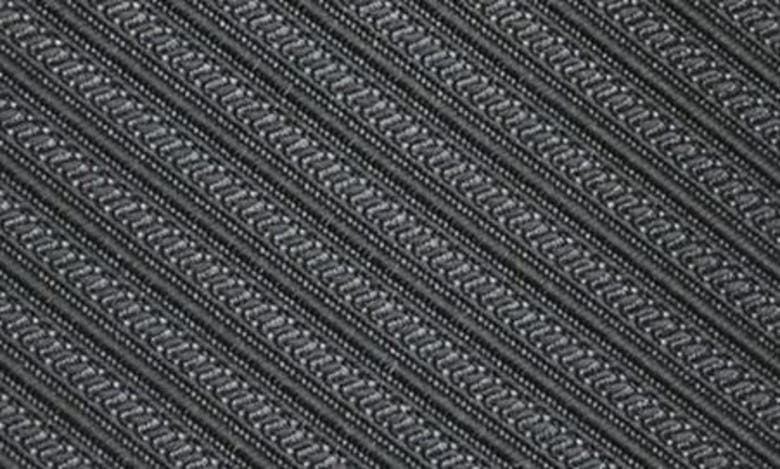 Shop Calvin Klein Iris Stripe Tie In Black
