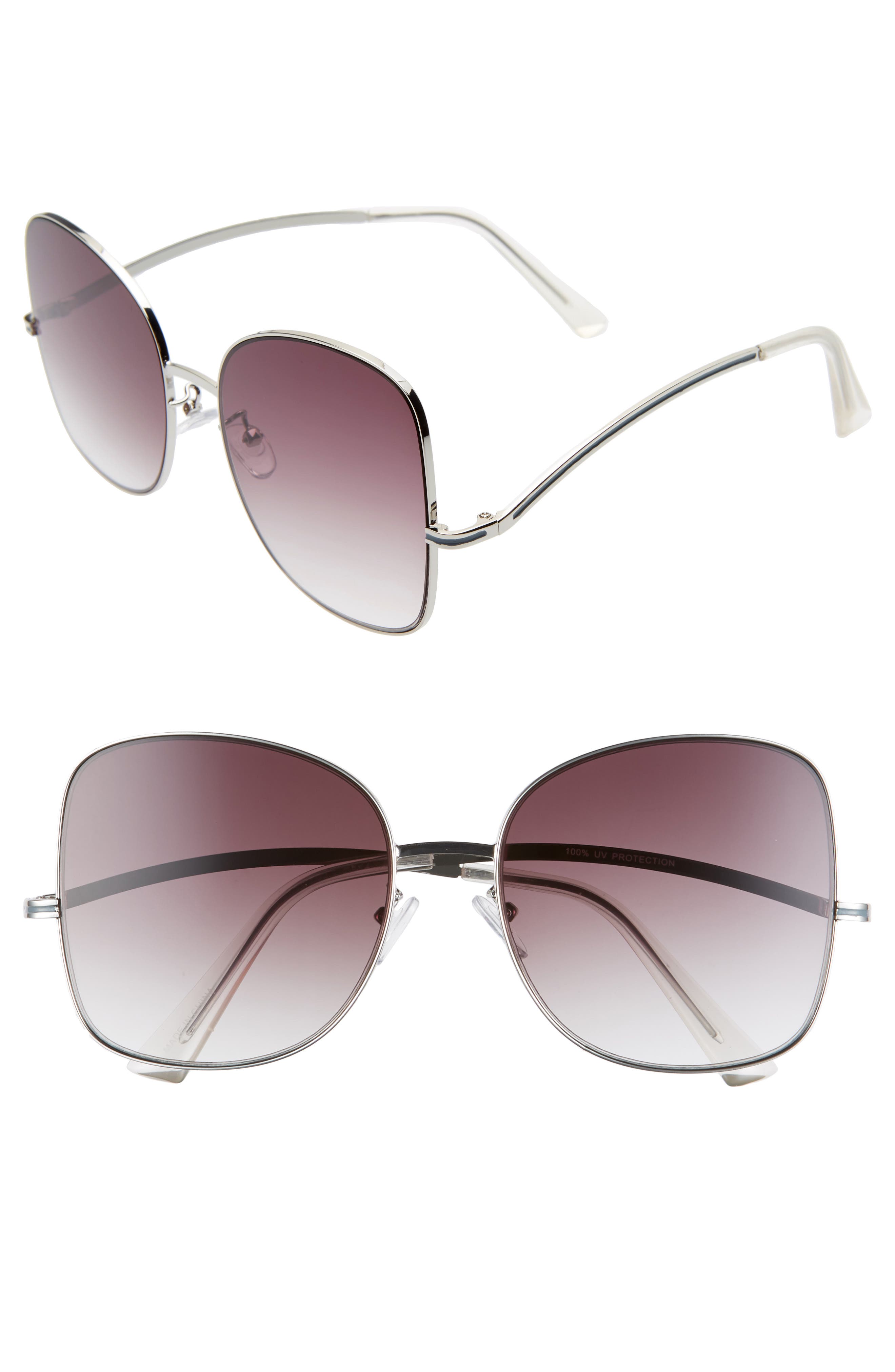BP. 58mm Gradient Butterfly Sunglasses Nordstrom