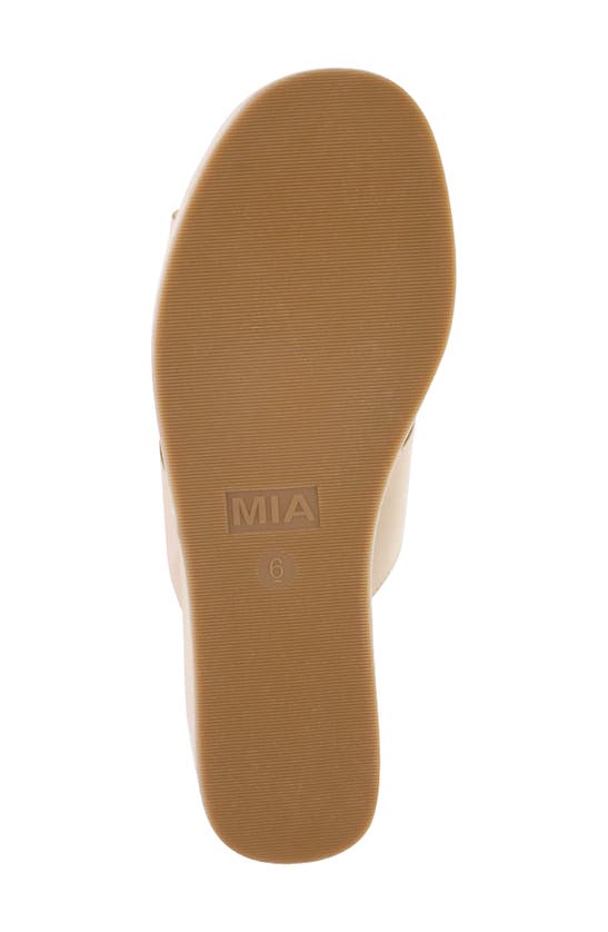 Shop Mia Reta Platform Wedge Slide Sandal