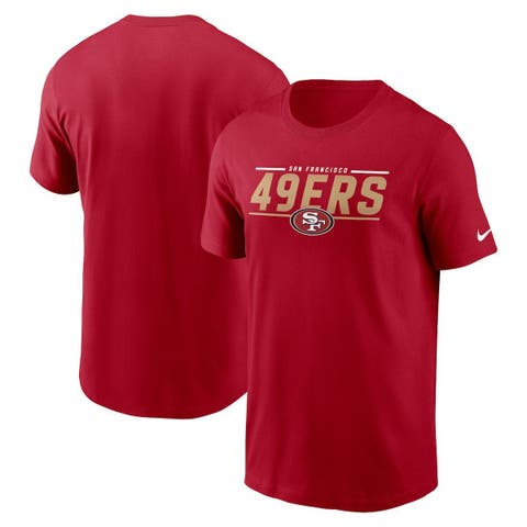 VICTORIA SECRET PINK NFL SF SAN FRANCISCO 49ERS MESH JERSEY FOOTBALL TEE  SHIRT M