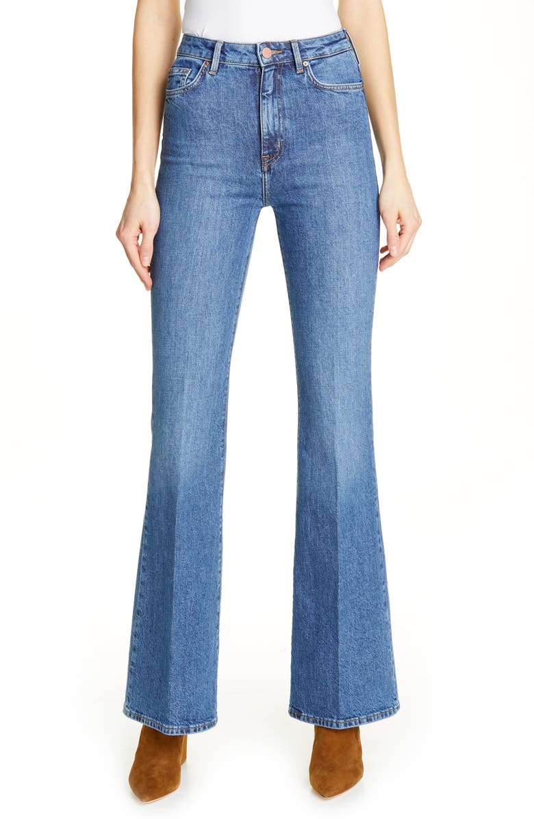 Tommy x Zendaya Farra High Waist Bootcut Jeans (Nordstrom Exclusive ...