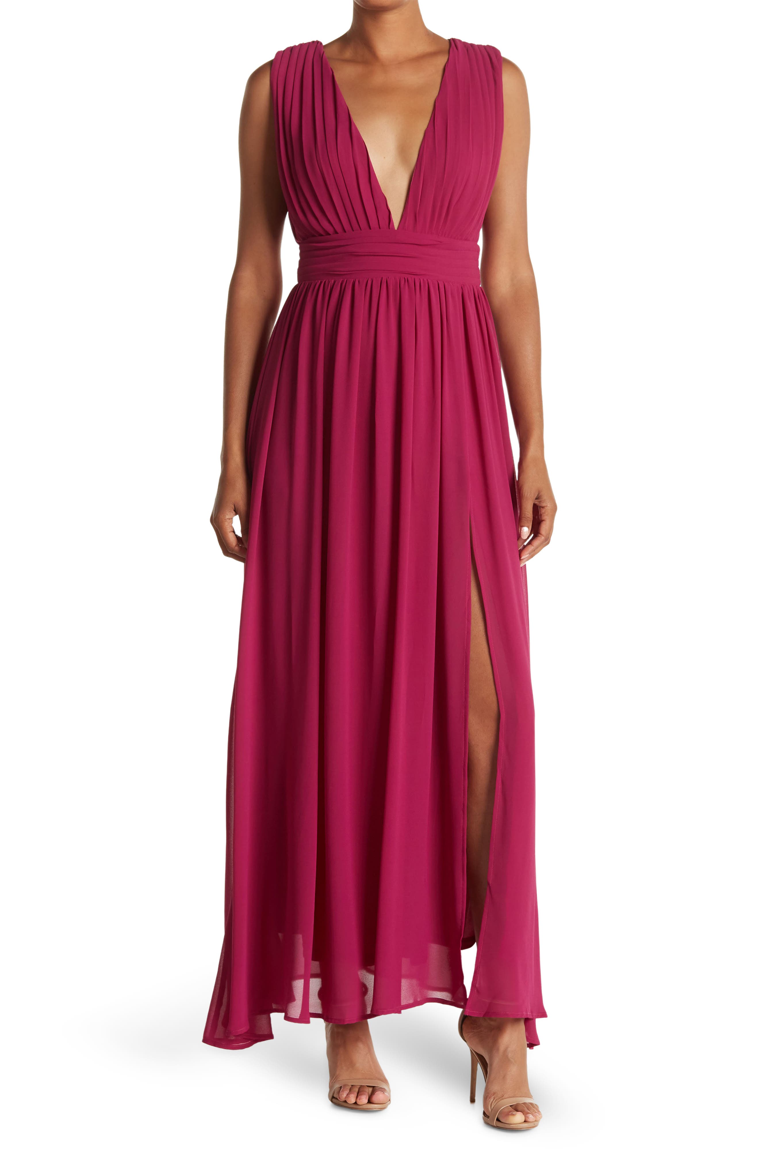 nordstrom rack pink dresses