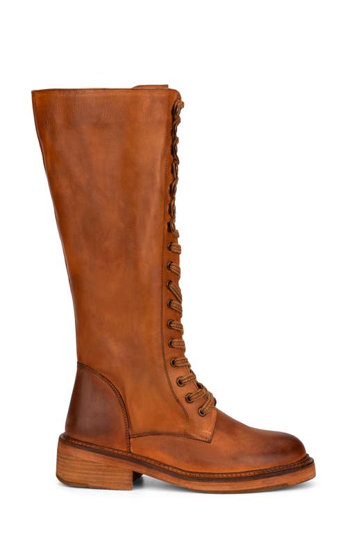 Vintage Foundry Sadelle Lace-up Boot In Tan