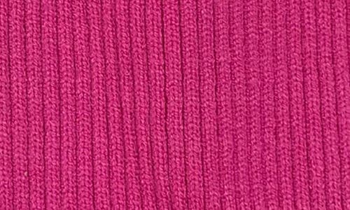Marcus Adler Rib Knit Cuff Beanie In Fuchsia