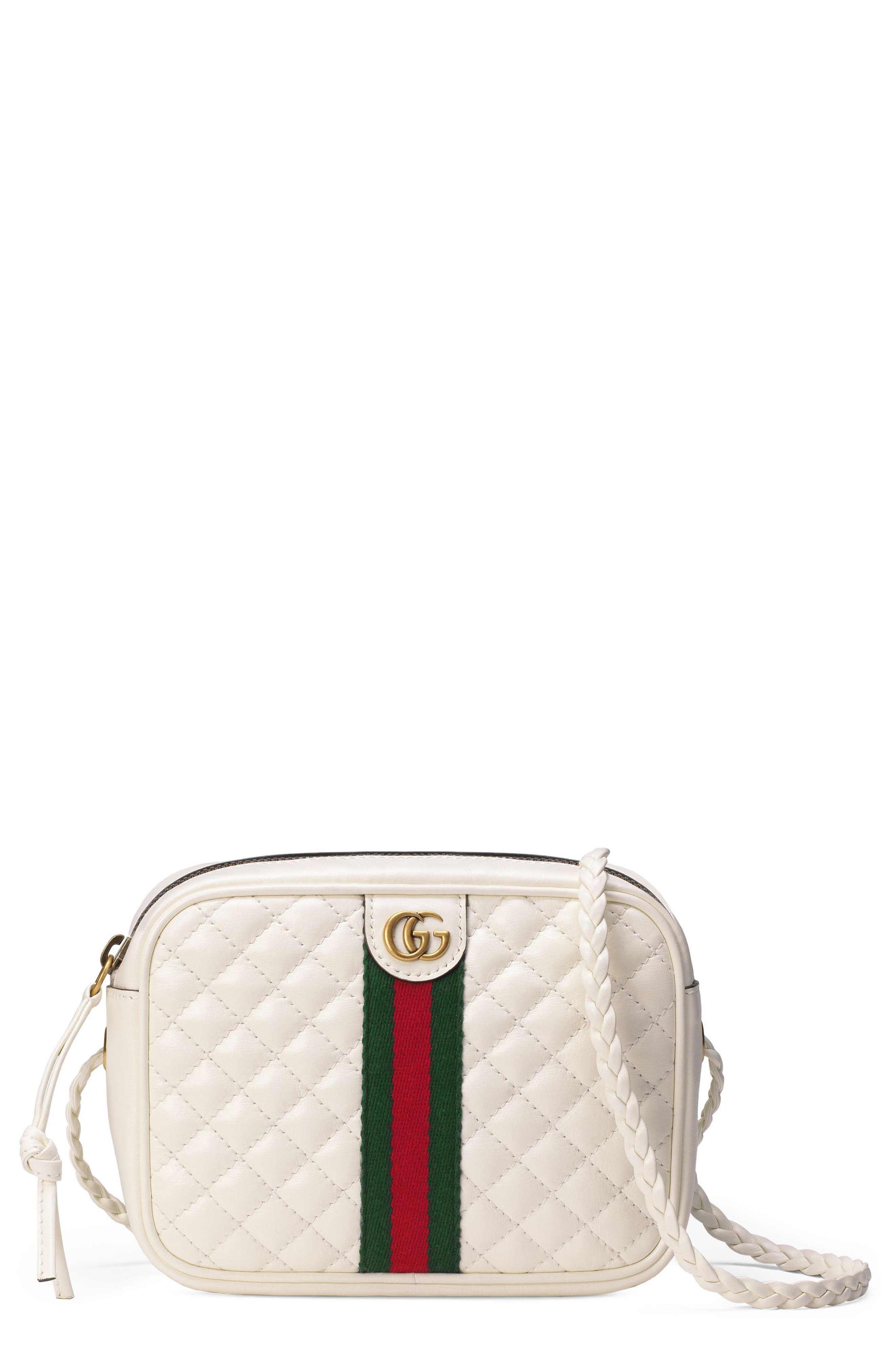 Gucci Small Quilted Leather Camera Bag 