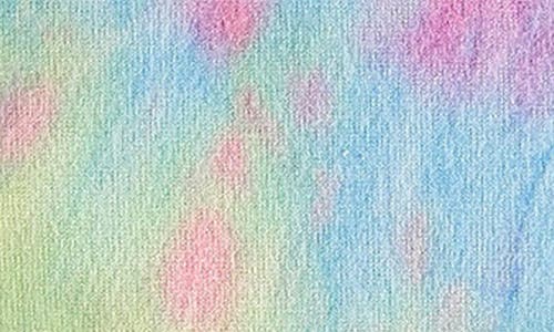 Paigelauren Hacci Tie Dye Long Sleeve Top & Pants Lounge Set In Pink